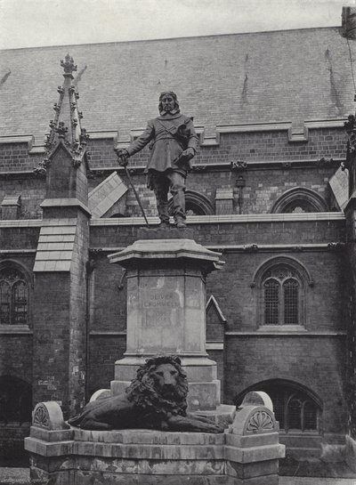 Statua di Cromwell da J. Benjamin Stone